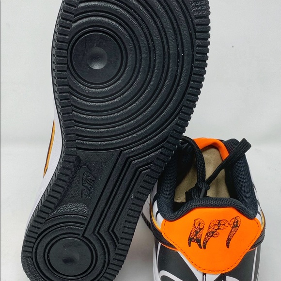 New Nike Air Force 1 LV8 GS 820438109 White/Black - Picture 5 of 9